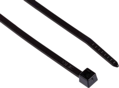 111 01625 T40r Pa66w Bk Hellermanntyton Hellermanntyton Cable Tie 175mm X 4 Mm Black Nylon