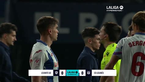 Levante 0 0 Leganés resumen y mejores jugadas LaLiga Hypermotion