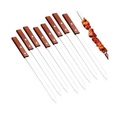 Pi Ces Pique A Brochette Pour Barbecue Pic Brochette Inox