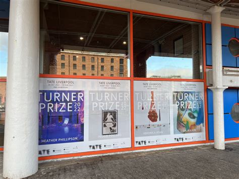 Tate Liverpool Promotes Turner Prize Via Window Advertising Signnews