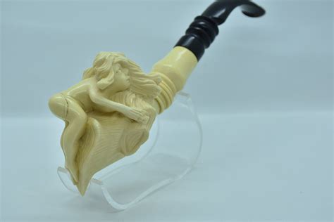 Naked Lady Pipe Big Boobs Pipe Meerschaum Pipe Straight Stem Pipe Handmade Pipe Smoking