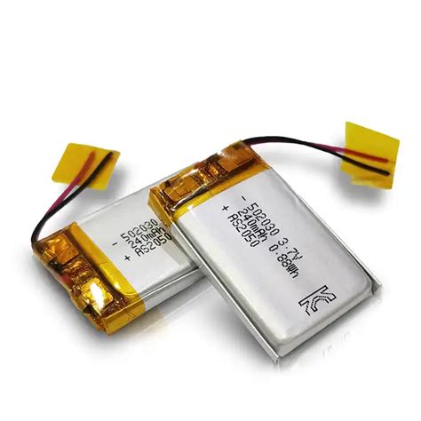 UL1642 KC BIS UN38 3 CE WERCS Approved Lithium Polymer Battery 502030 3