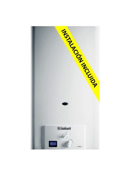 Calentador Vaillant Turbomag Pro Bajo Nox Estanco Instalado