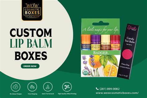 Custom Lip Balm Boxes Cost Effective Packaging Solutions For Small Businesses Wow Cosmetic Boxes