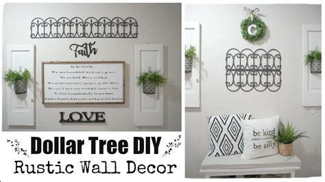 Dollar Tree Diy Rustic Wall Decor Momma From Scratch Youtube