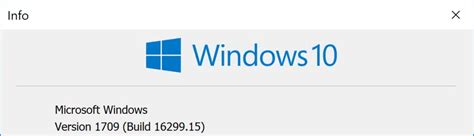 Feature Update Auf Windows 10 Version 1709 Fall Creators Update Build 16299 15 Windows Faq