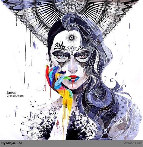 The Ethereal Females By Korean Artist Minjae Lee Wooarts®