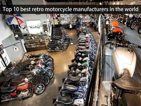 Top 10 best retro motorcycle manufacturers in the world - Best Electric ...