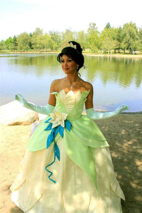 The Princess And The Frog Tiana Cosplay Princess Dress Costume Cosplay