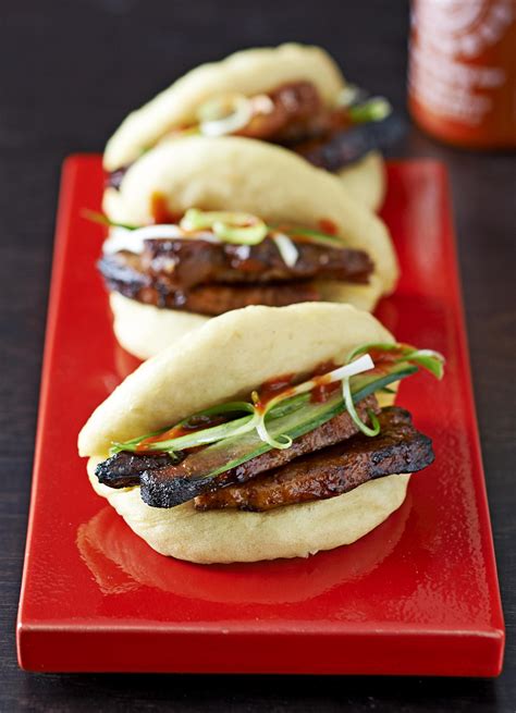 Bao Buns With Pork Belly Recipe Asian Street Food Recipes Cooking