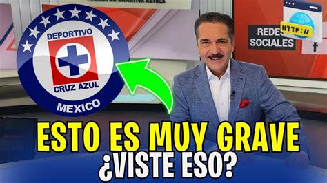 SERÁ DESPEDIDO JUGADOR CULPABLE DE LA DERROTA DEL CRUZ AZUL YouTube