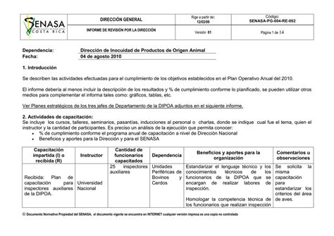 Ejemplo De Informe De Revision Por La Direccion Iso 9001 Nuevo Ejemplo