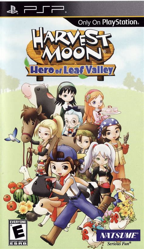 Harvest Moon: Hero of Leaf Valley PSP Game