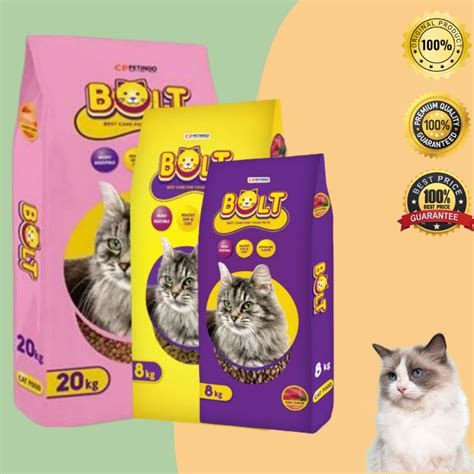 Jual BOLT CAT FOOD Bolt Cat Food Cat Dry Food Makanan Kucing