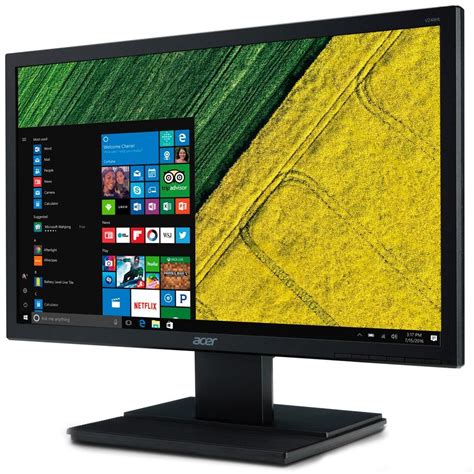 Monitor 24 Led Acer Full Hd V246hl Vga hdmi dvi Bluinfo Informática