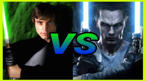 Luke Skywalker Vs Starkiller Quem É O Mais Poderoso Youtube