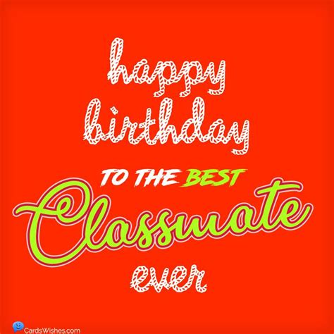 Birthday Wishes For Classmate [30 Messages] Happy Birthday Posters Happy Birthday Quotes For