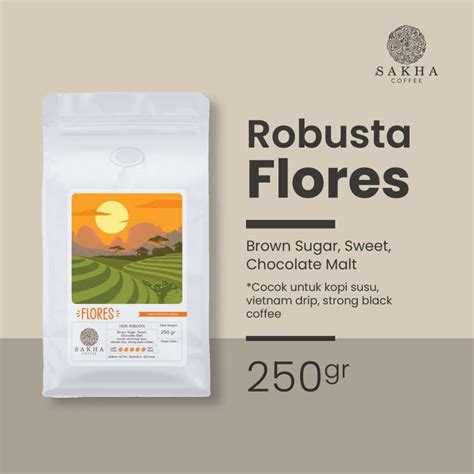 Jual Sakha Coffee Biji Kopi Bubuk Fine Robusta Flores Ntt Coffee