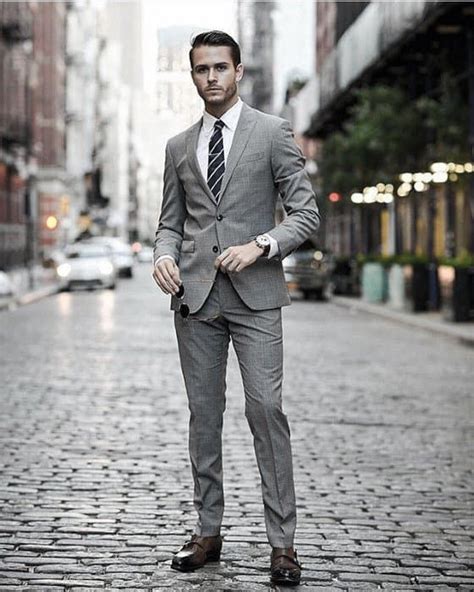 40 Best Charcoal Grey Suit Ideas Paired With Brown Shoes