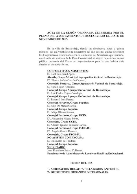 Pdf Acta De La Sesin Ordinaria Celebrada Por La Comisin De