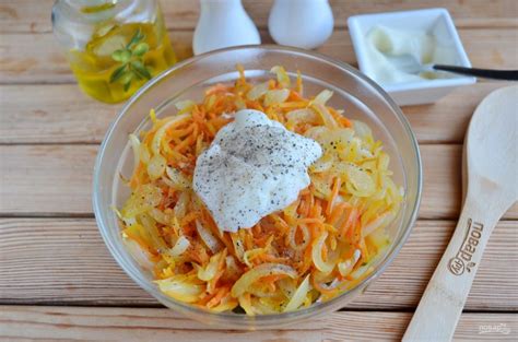 Салат "Обжорка" с курицей - пошаговый рецепт с фото на Повар.ру