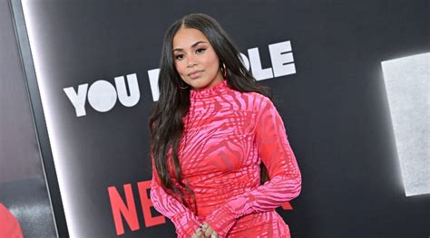 Lauren London Stuns In Pink For You People L A Premiere