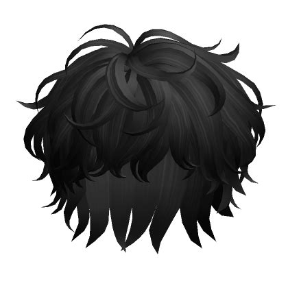 Messy Curly Hair Black Roblox