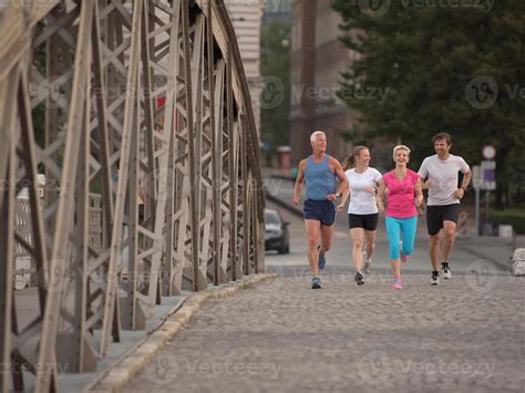 People Group Jogging 10408556 Stock Photo At Vecteezy