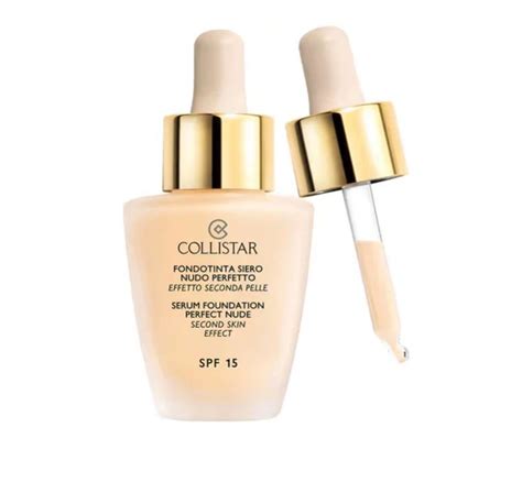 Collistar Сияющий тональный крем Serum Foundation Perfect Nude SPF оттенок Ivory Колистар