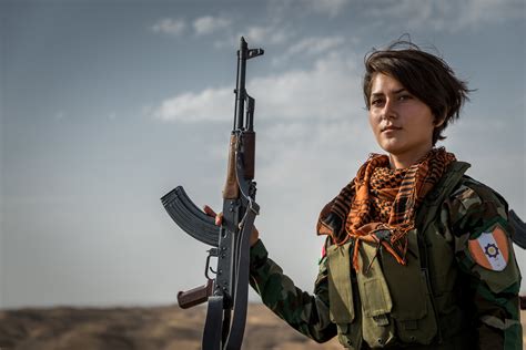 Kurdish Women Fighters