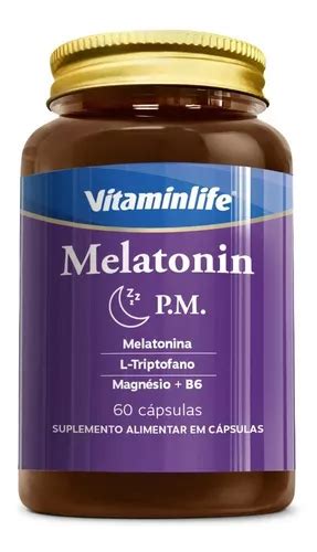 Melatonina Triptofano Magnesio B C Psulas Vitaminlife