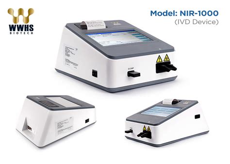 NIR 1000 Dry Fluorescence Immunoassay Analyzer For D Dimer Cardiac