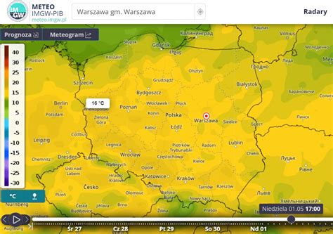 Imgw Pib Meteo Polska On Twitter Powoli Mo Na Zacz M Wi O