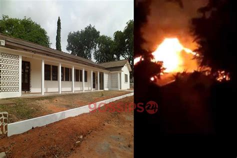 JUST IN: Accra Academy on fire (video) » Gossips24.com