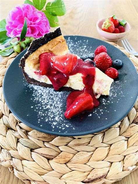 Beeren K Sekuchen Mit Fruchtigem Topping Ohne Zucker Ver Ellla