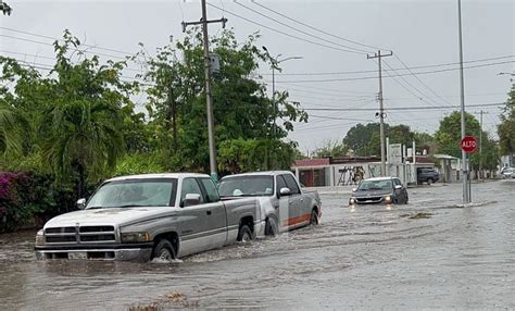 Primeras Lluvias Provocan Encharcamientos En Avenidas De Canc N