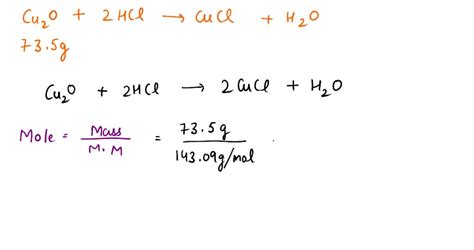 Solved How Many Grams Of Copper I Chloride Are Formed If 5000 G Of Copper I Nitrate Reacts