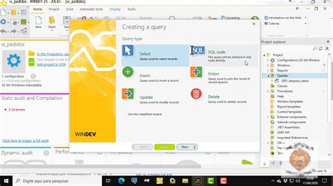 Guia Windev 25 Aula 40 Editor De Queries YouTube
