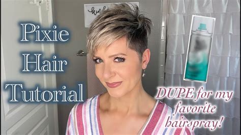 Pixie Hair Tutorial New Hairspray Love Youtube Pixie Hairstyles