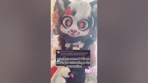 Dos and Donts: Furry Conventions Part 1 #furry #fursuiters #costume #furry #furcon #fursuit # ...