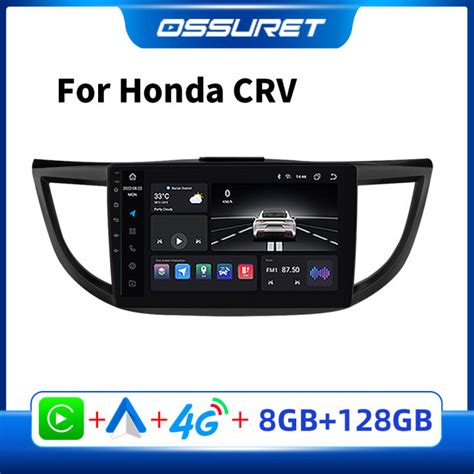 2din Android รถวิทยุสเตอริโอสำหรับ Honda Crv 2012 2013 2015 2018 Cr V