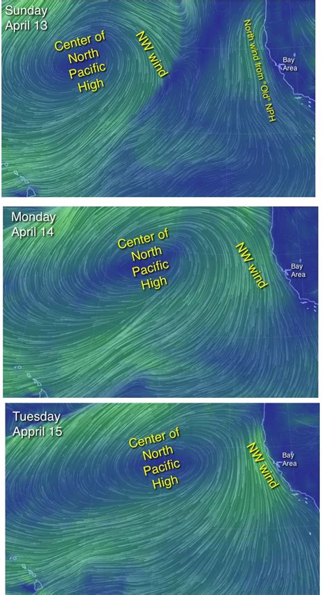 north pacific high arrives tuesday blogweatherflowcom
