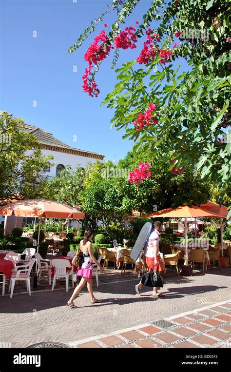 Plaza De Los Naranjos Old Town Marbella Costa Del Sol Malaga