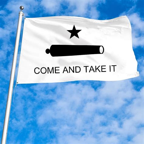 The United States Texas Flag Come And Take It Flag