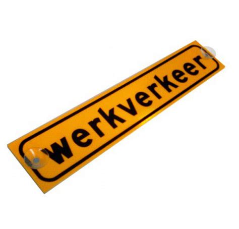 Werkverkeersbord Zuignap Infra Tools