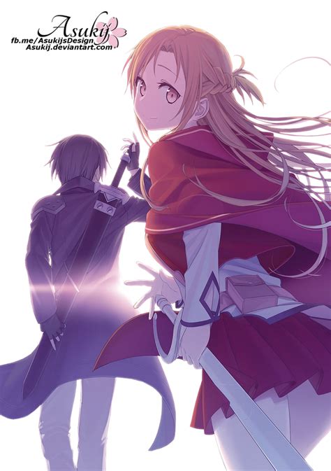 Sword Art Online: Progressive Kirito und Asuna PNG by Asukij on DeviantArt