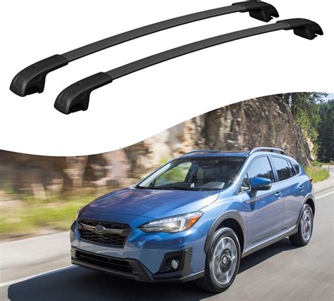 Subaru 2018 2023 Crosstrek Roof Rack Cross Bar Set Aero