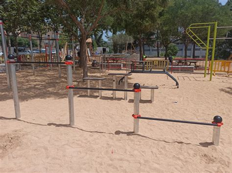 Nueva área de calistenia MEIN a Caldes de Montbui Parque del Bugarai