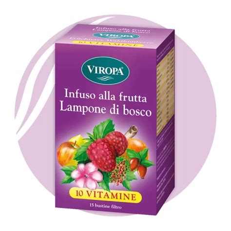 VIROPA 10 Vitamine Lampone Di Bosco Infuso Con 15 Filtri NowPharma