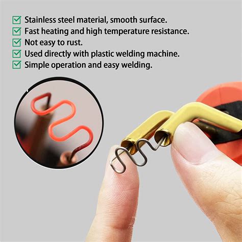 PCS Hot Staples Types Plastic Welder Staples With Storage Box Mm Hot Stapler